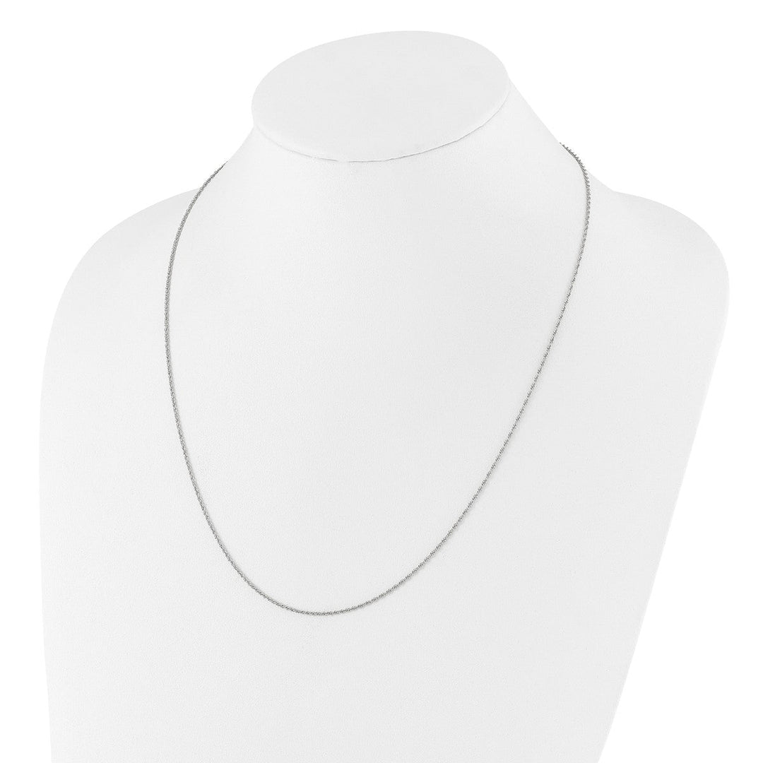 Sterling Silver 1.35mm Rope Chain, 22