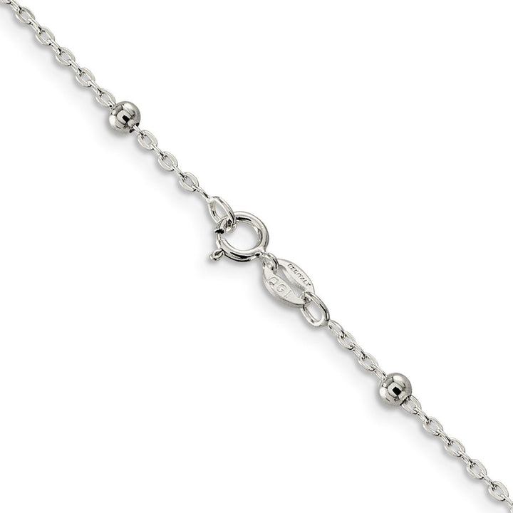 Sterling Silver 1.3mm Ball (Beaded) Necklaces, 16" - Necklace - Design Jewellers Edmonton