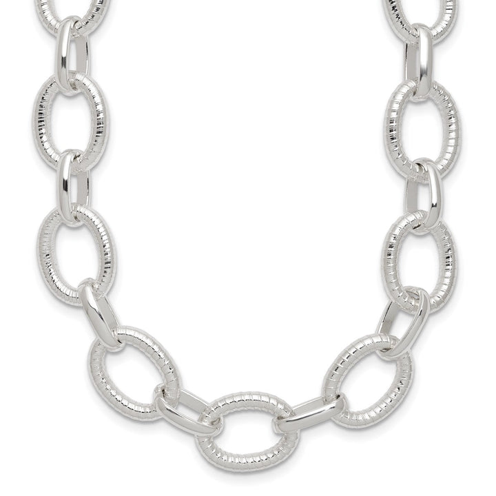 Sterling Silver 13mm Other Chains Necklace, 18" - Necklace - Design Jewellers Edmonton