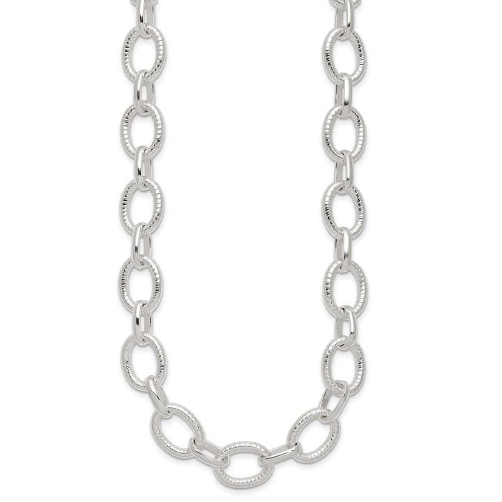 Sterling Silver 13mm Other Chains Necklace, 18" - Necklace - Design Jewellers Edmonton