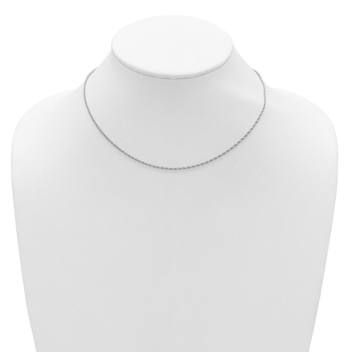 Sterling Silver 1.3mm Rope Chain, 16" - Chain - Design Jewellers Edmonton