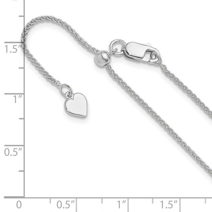 Sterling Silver 1.3mm Spiga (Wheat) Chain, 22" - Chain - Design Jewellers Edmonton
