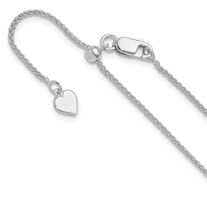 Sterling Silver 1.3mm Spiga (Wheat) Chain, 22" - Chain - Design Jewellers Edmonton