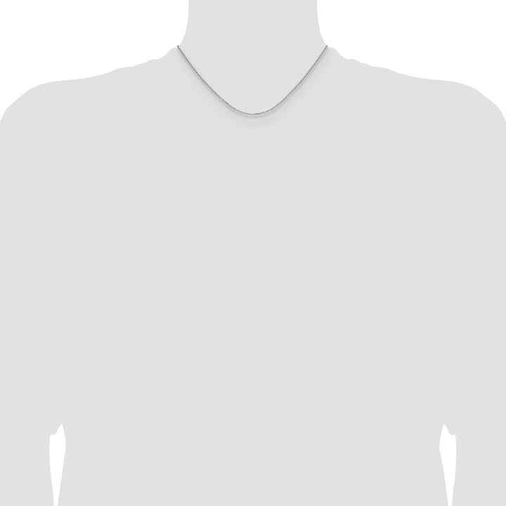 Sterling Silver 1.3mm Spiga (Wheat) Necklaces, 16" - Necklace - Design Jewellers Edmonton