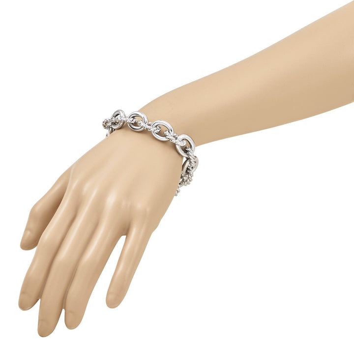 Sterling Silver 14.25mm Link, Other Bracelet, 8" - Bracelet - Design Jewellers Edmonton