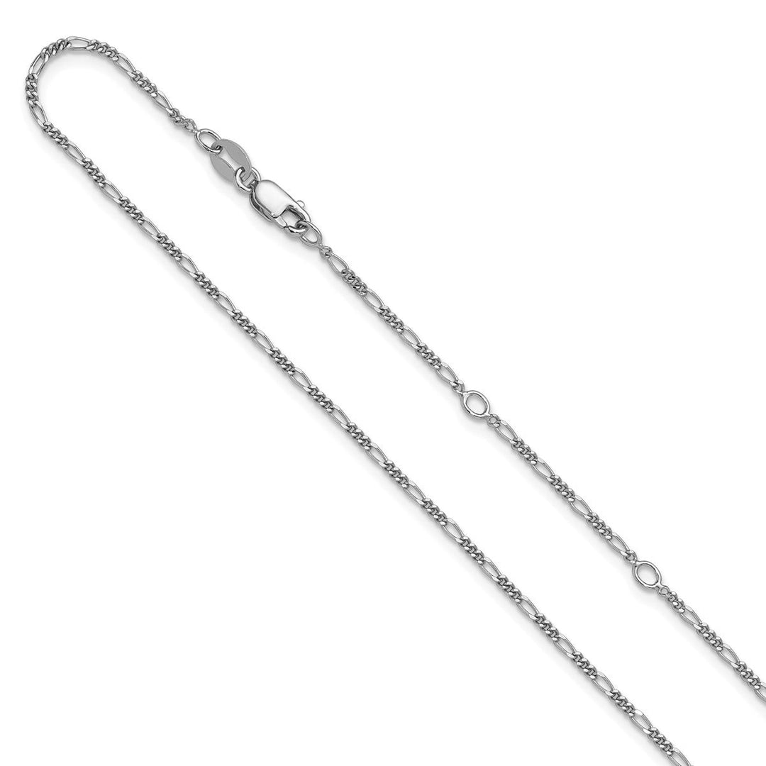 Sterling Silver 1.45mm Figaro Chain, 16"