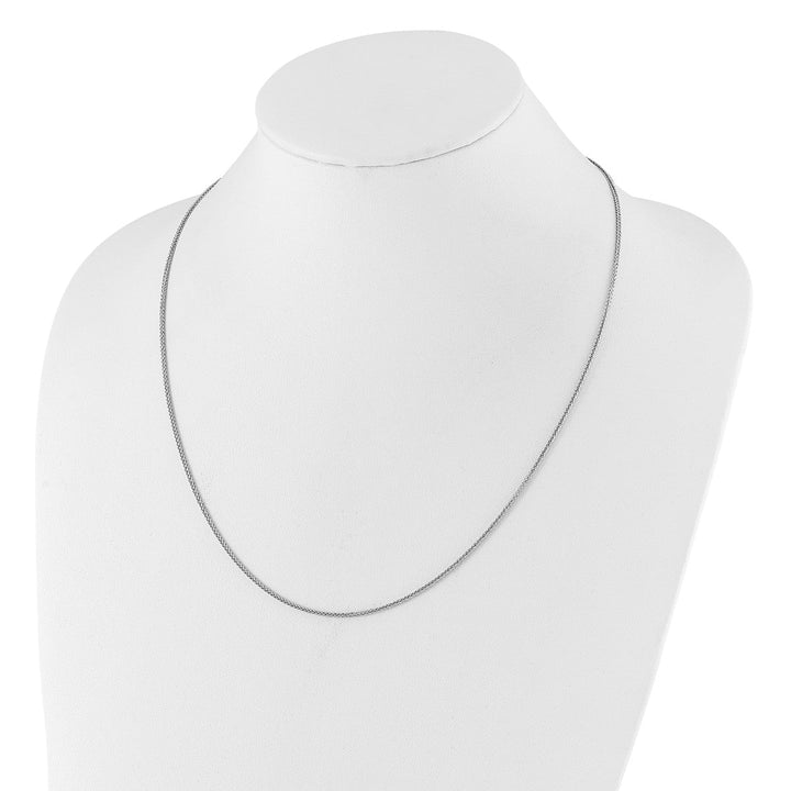 Sterling Silver 1.45mm Spiga (Wheat) Chain, 22" - Chain - Design Jewellers Edmonton