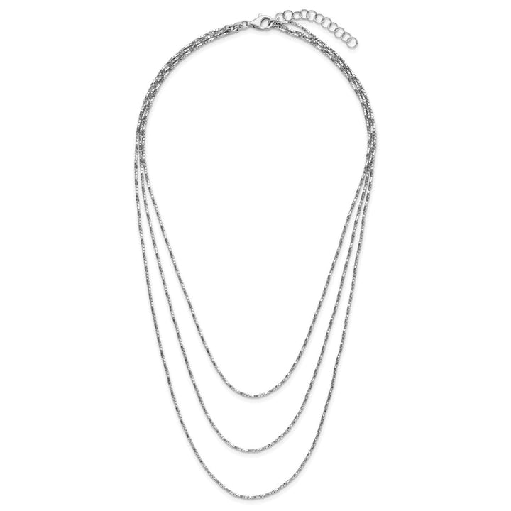 Sterling Silver 1.4mm Box Necklace, 17.5" - Necklace - Design Jewellers Edmonton