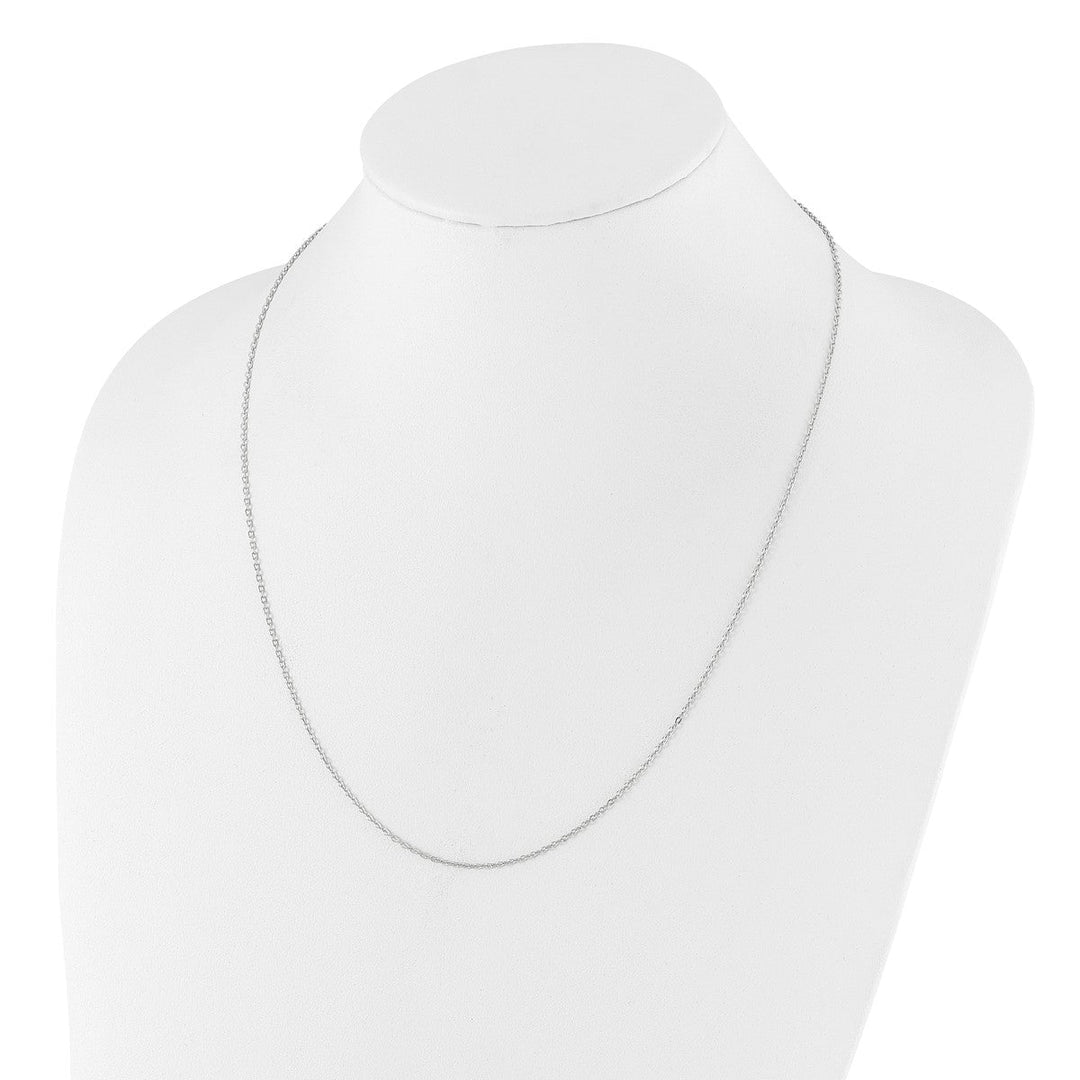 Sterling Silver 1.4mm Cable Necklace, 22