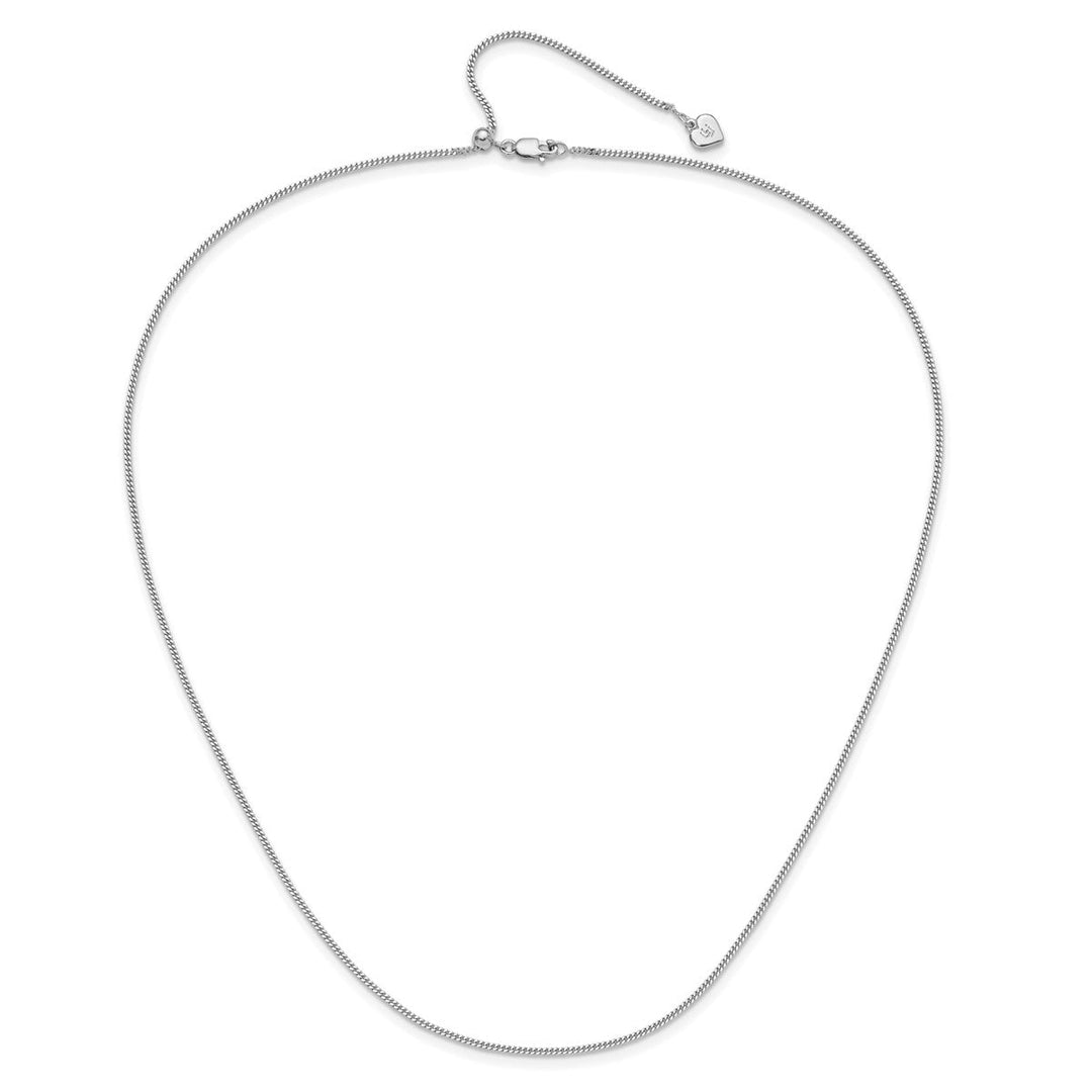Sterling Silver 1.4mm Curb Chain, 22