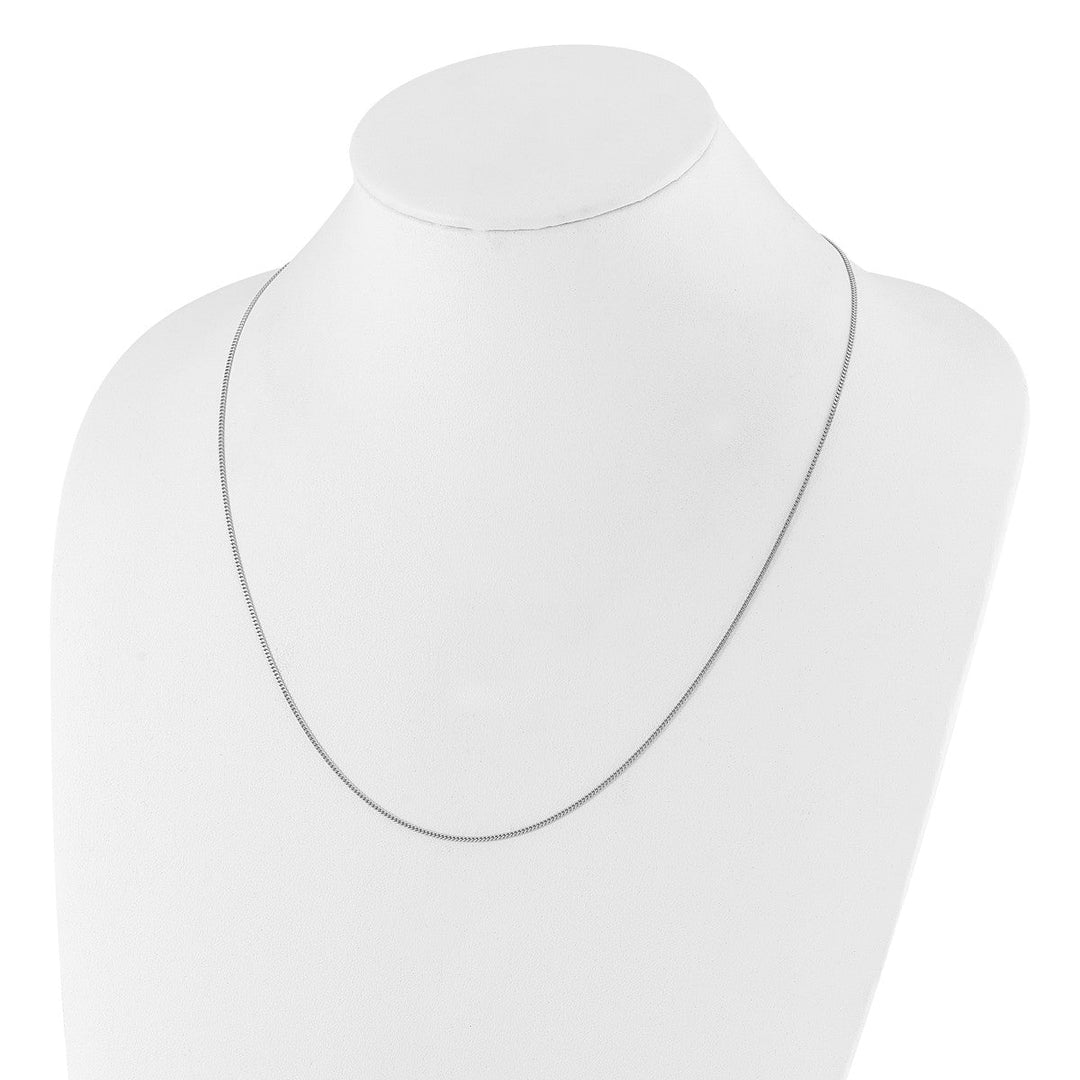 Sterling Silver 1.4mm Curb Chain, 22
