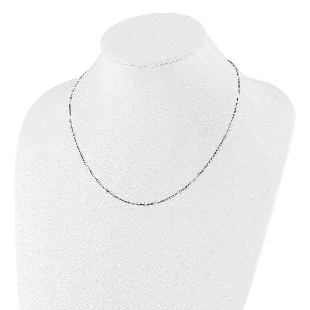 Sterling Silver 1.4mm Curb Chain, 22