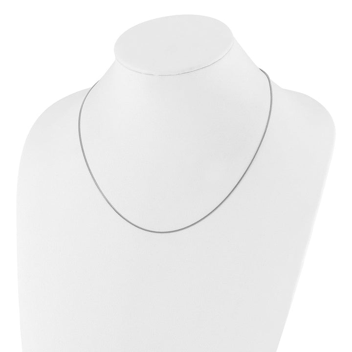 Sterling Silver 1.4mm Curb Chain, 22" - Chain - Design Jewellers Edmonton