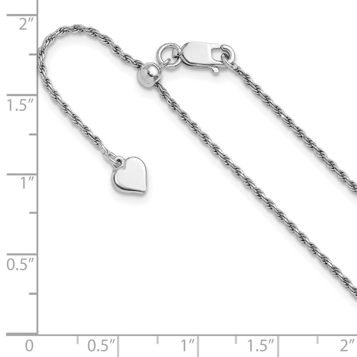 Sterling Silver 1.4mm Rope Chain, 22" - Chain - Design Jewellers Edmonton