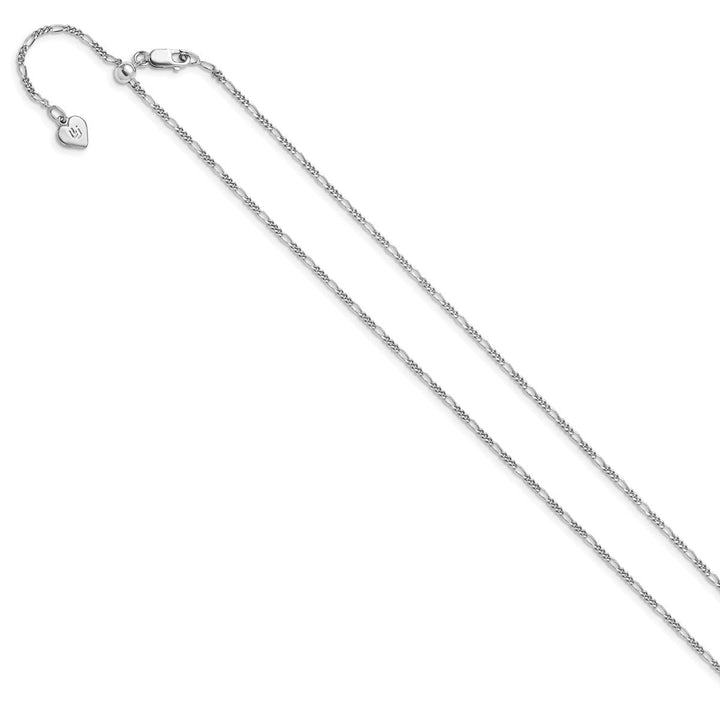 Sterling Silver 1.55mm Figaro Necklace, 22" - Necklace - Design Jewellers Edmonton