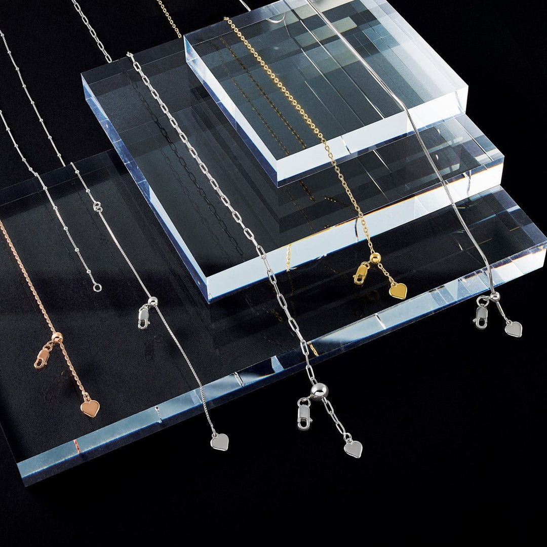 Sterling Silver 1.5mm Box Chain, 22