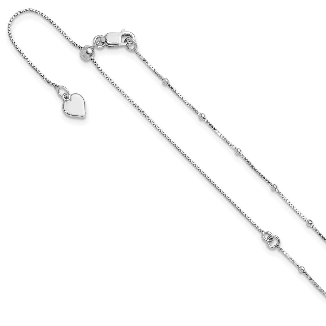 Sterling Silver 1.5mm Box Chain, 22"