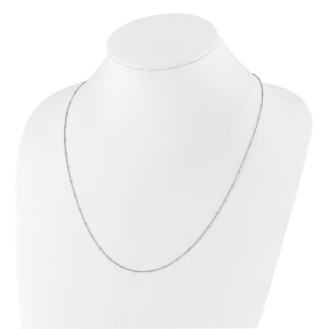 Sterling Silver 1.5mm Box Chain, 22