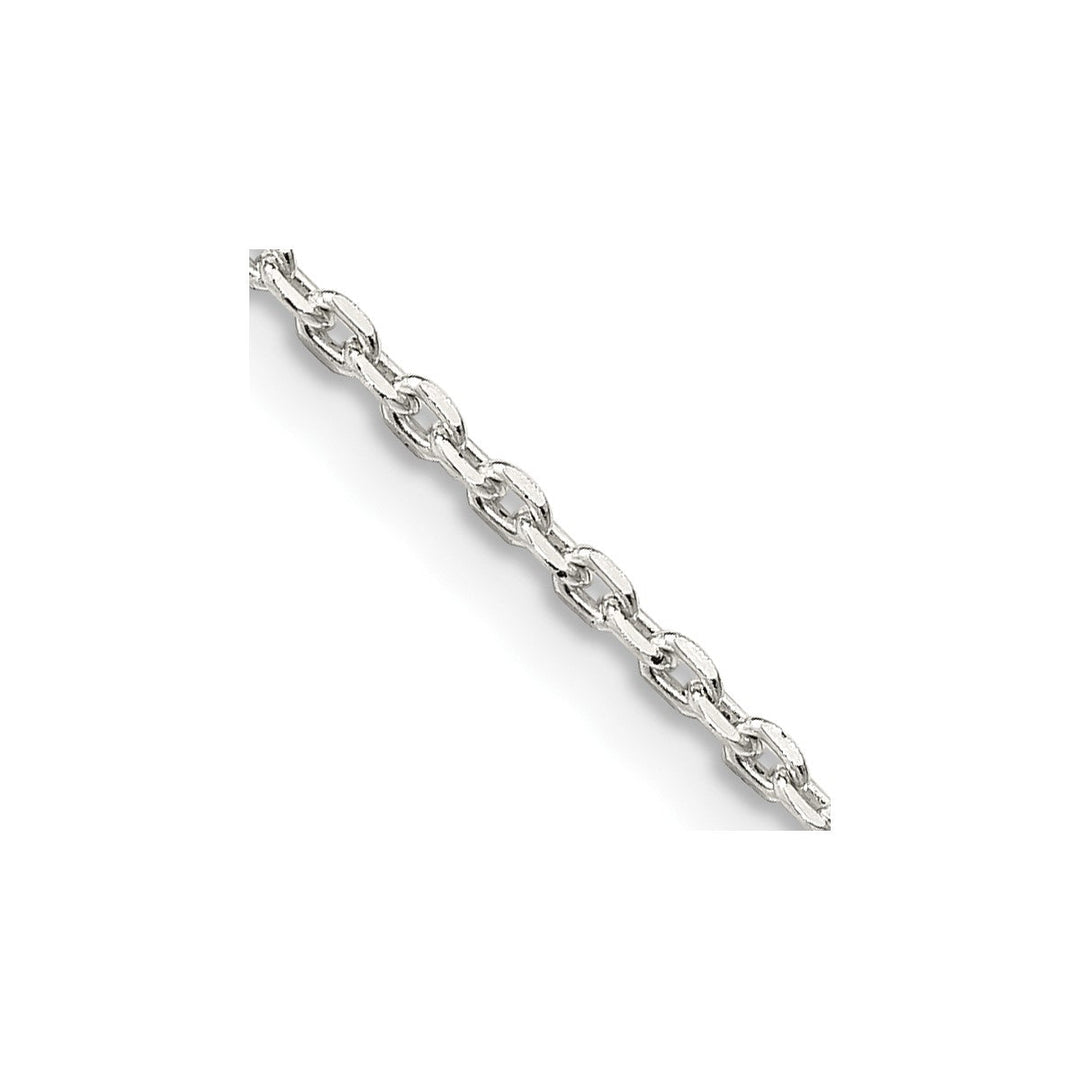 Sterling Silver 1.5mm Cable Necklaces, 18"