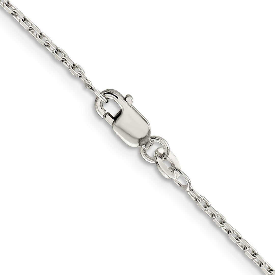 Sterling Silver 1.5mm Cable Necklaces, 18