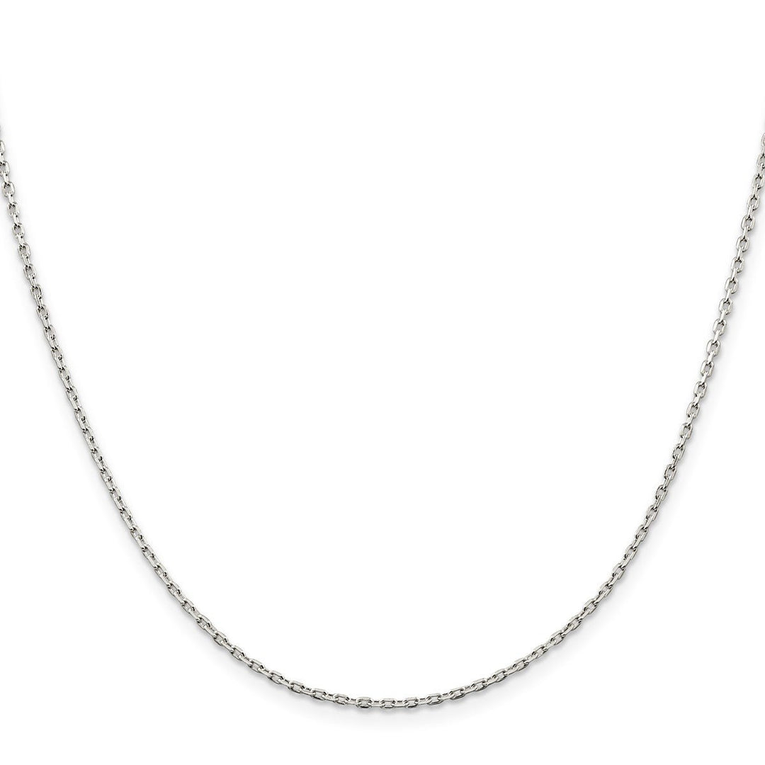 Sterling Silver 1.5mm Cable Necklaces, 18