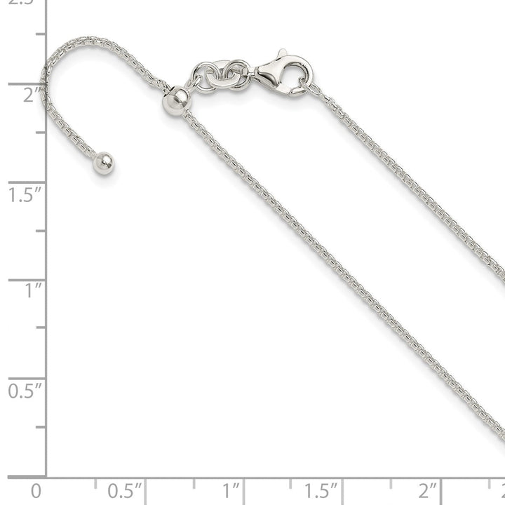 Sterling Silver 1.5mm Rolo Necklace, 24" - Necklace - Design Jewellers Edmonton