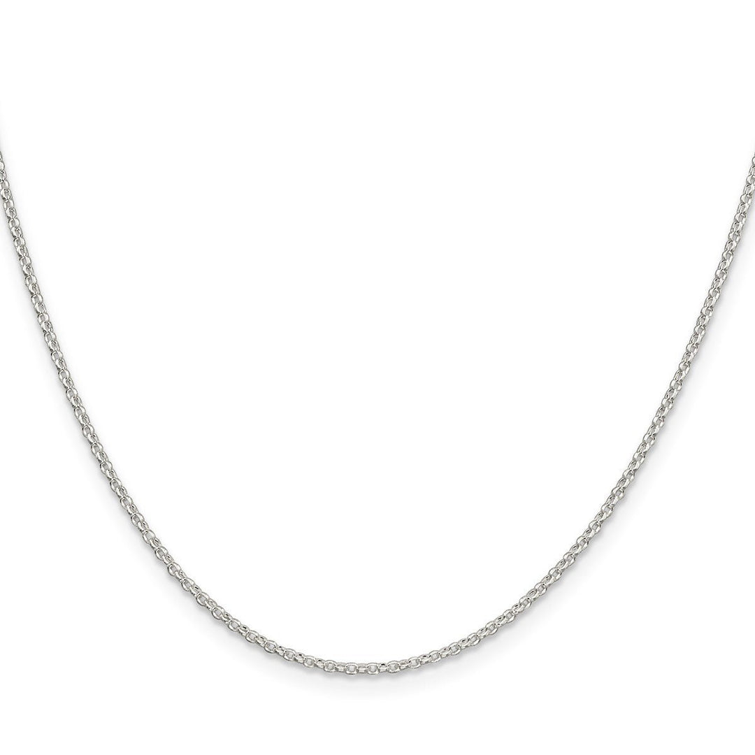 Sterling Silver 1.5mm Rolo Necklaces, 16