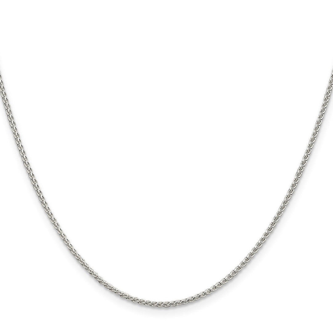 Sterling Silver 1.5mm Spiga (Wheat) Necklaces, 16