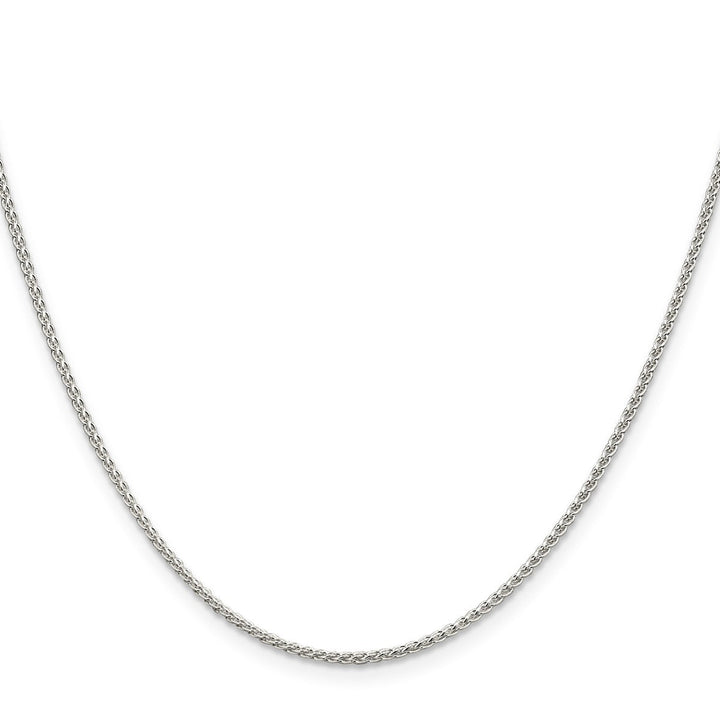 Sterling Silver 1.5mm Spiga (Wheat) Necklaces, 16" - Necklace - Design Jewellers Edmonton