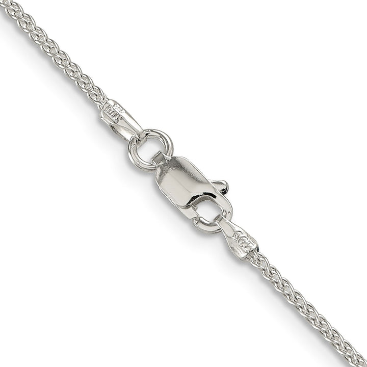 Sterling Silver 1.5mm Spiga (Wheat) Necklaces, 16" - Necklace - Design Jewellers Edmonton