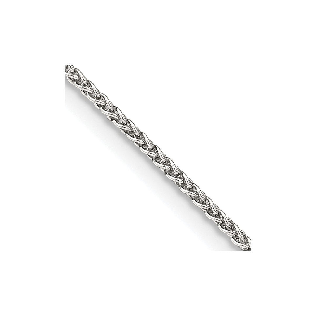 Sterling Silver 1.5mm Spiga (Wheat) Necklaces, 16"