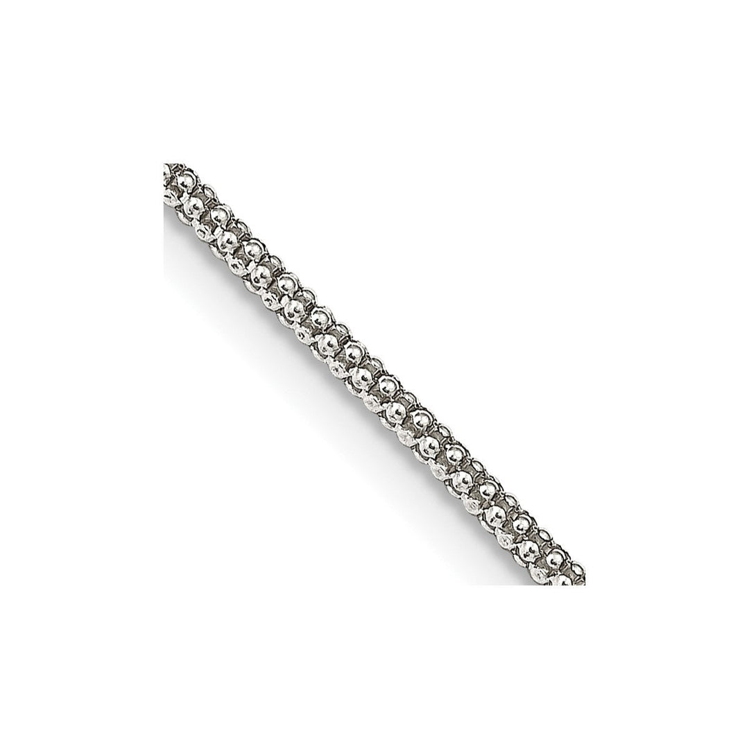 Sterling Silver 1.6mm Other Chains Necklaces, 16"