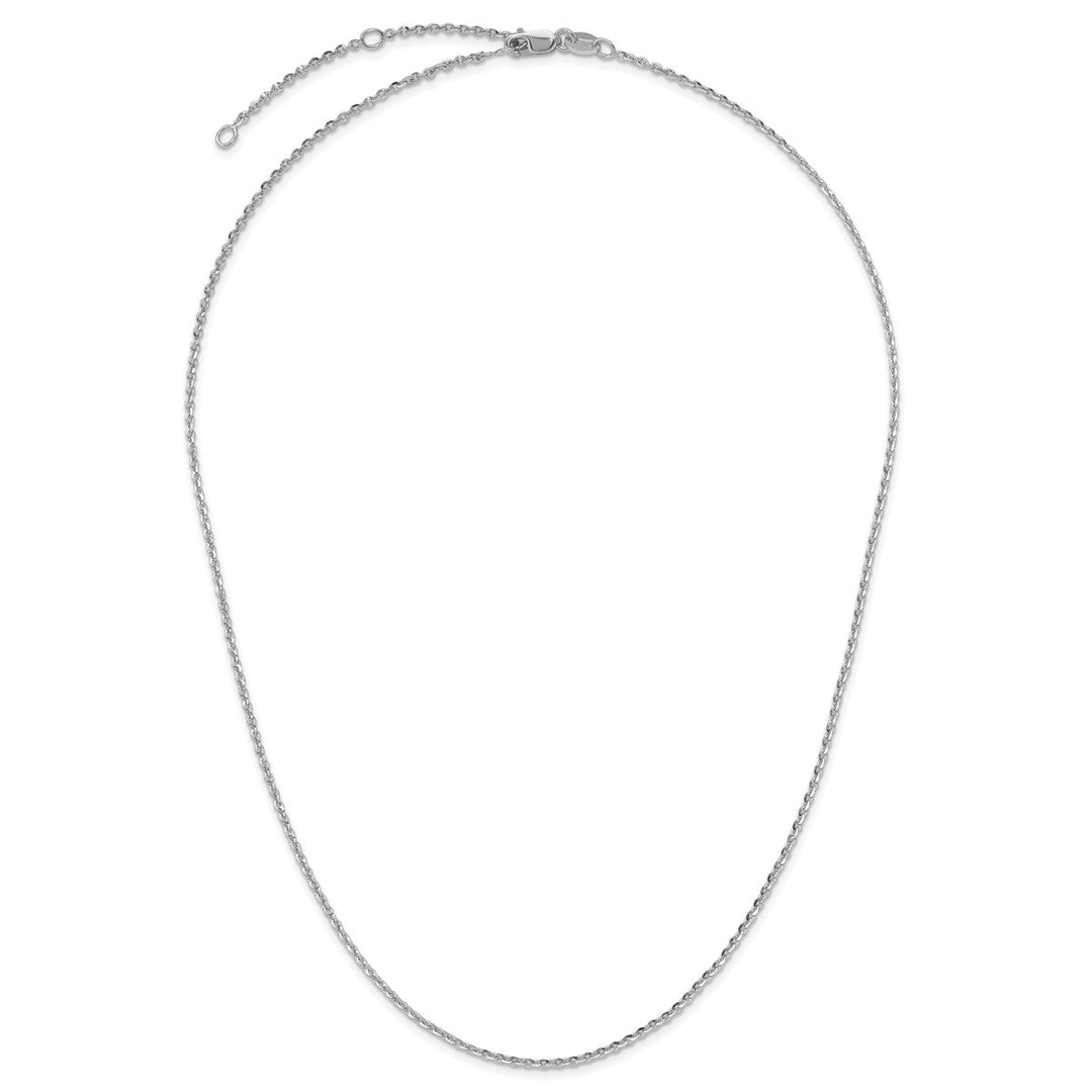 Sterling Silver 1.75mm Cable Chain, 16
