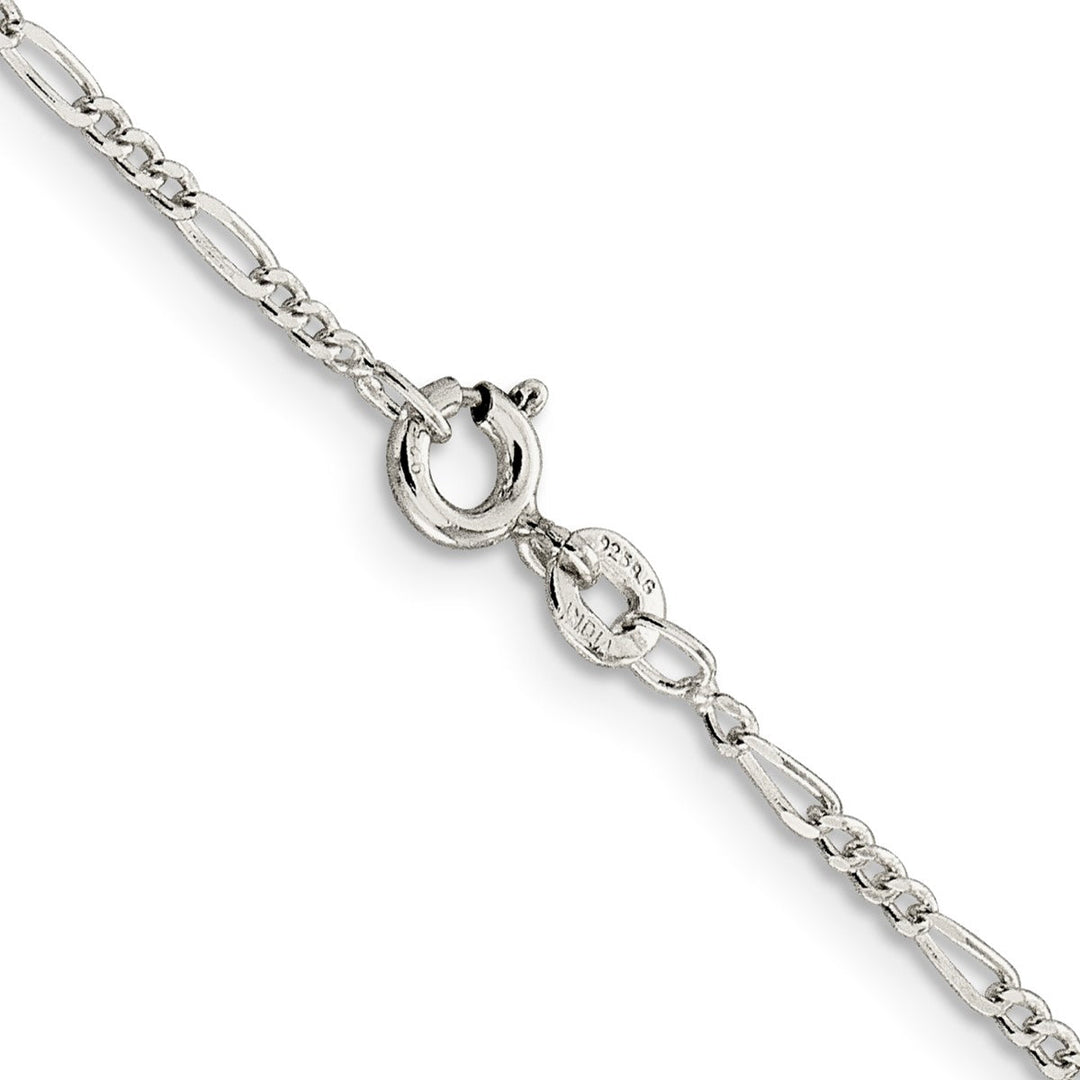 Sterling Silver 1.75mm Figaro Chain, 16