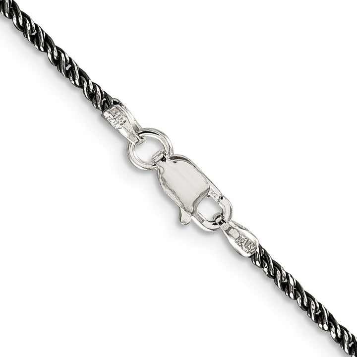 Sterling Silver 1.7mm Spiga (Wheat) Necklaces, 18" - Necklace - Design Jewellers Edmonton