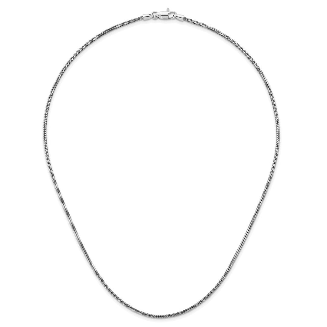 Sterling Silver 1.8mm Franco Chain, 20