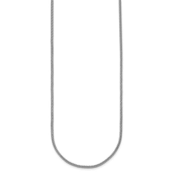 Sterling Silver 1.8mm Franco Chain, 20" - Chain - Design Jewellers Edmonton