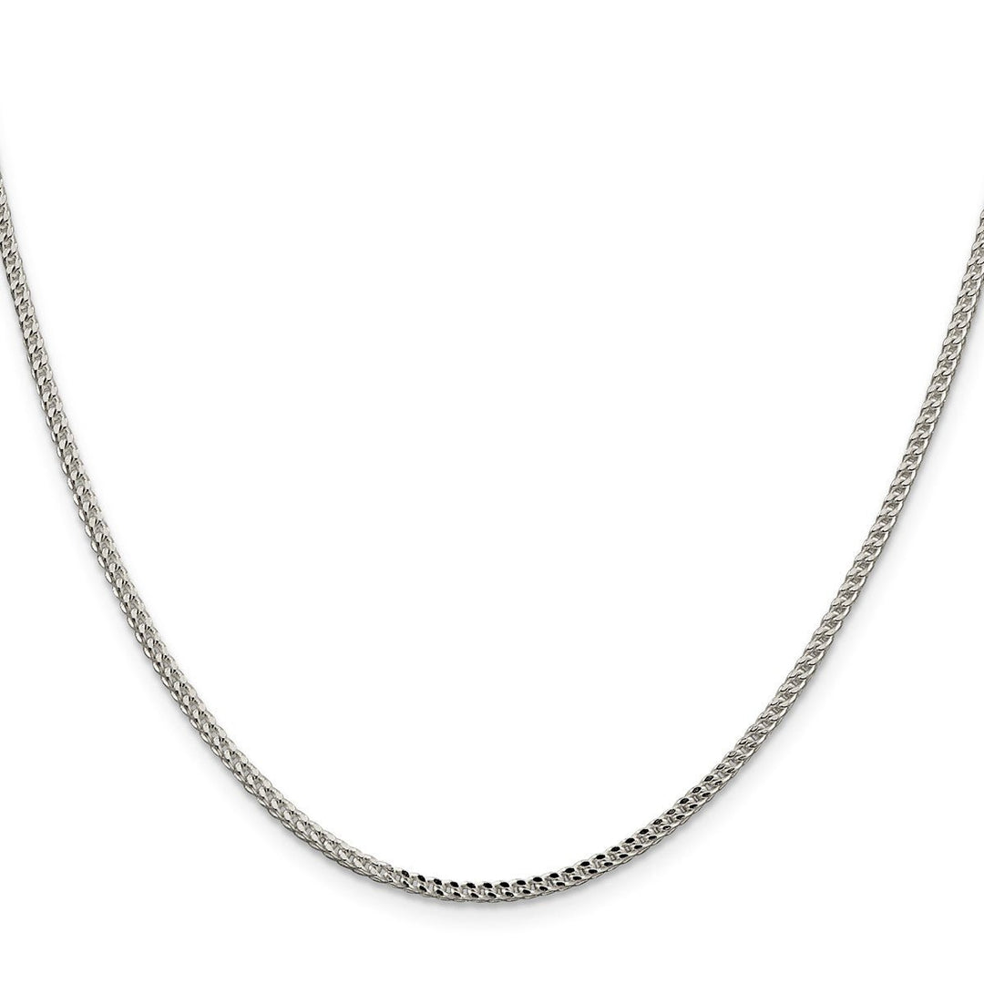 Sterling Silver 1.8mm Franco Necklaces, 16