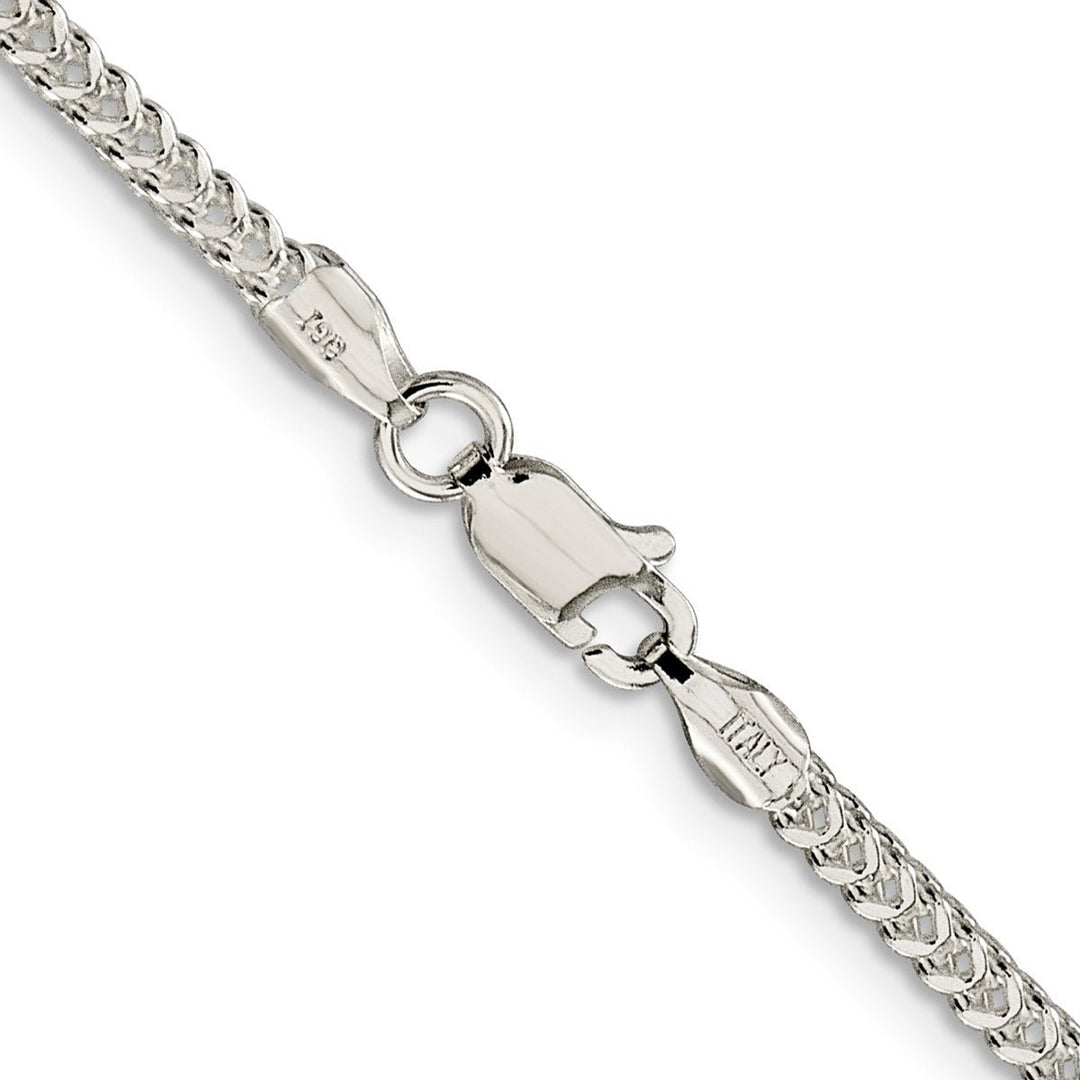 Sterling Silver 1.8mm Franco Necklaces, 16