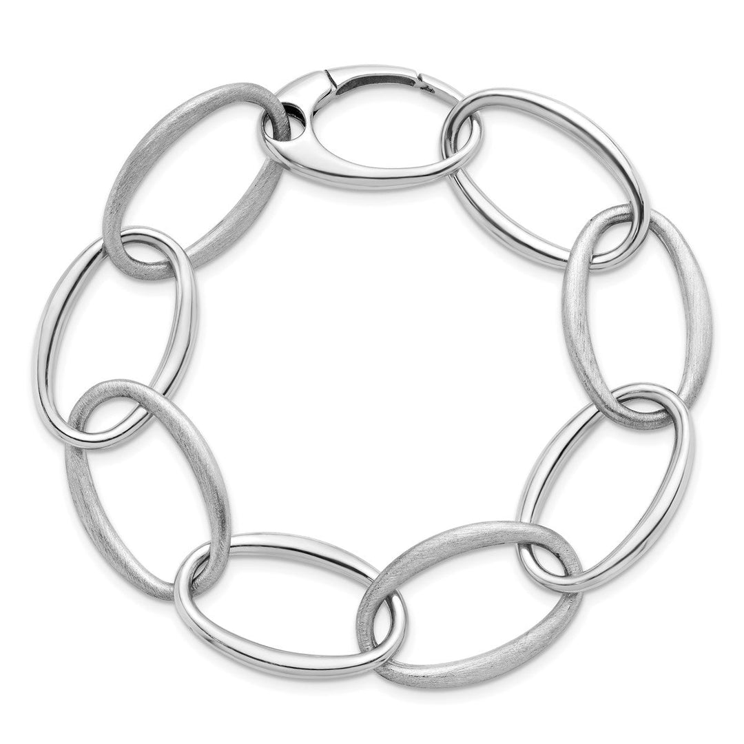 Sterling Silver 18mm Link, Other Bracelet, 8