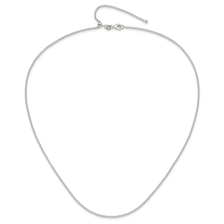 Sterling Silver 1.8mm Rolo Necklace, 24" - Necklace - Design Jewellers Edmonton