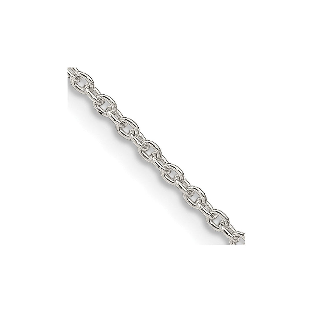Sterling Silver 1.95mm Cable Chain, 20"