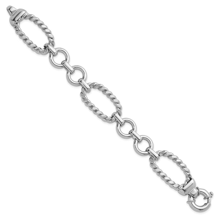 Sterling Silver 19.5mm Link, Other Bracelet, 7.5" - Bracelet - Design Jewellers Edmonton