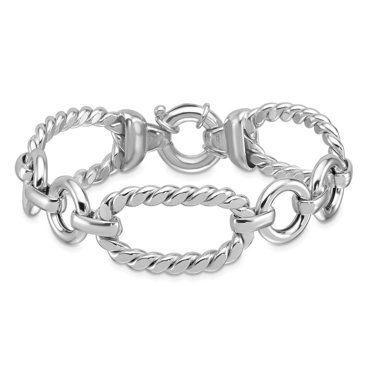 Sterling Silver 19.5mm Link, Other Bracelet, 7.5" - Bracelet - Design Jewellers Edmonton