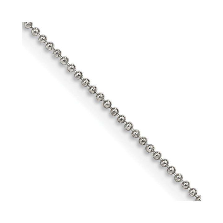 Sterling Silver 1mm Ball (Beaded) Necklaces, 16" - Necklace - Design Jewellers Edmonton