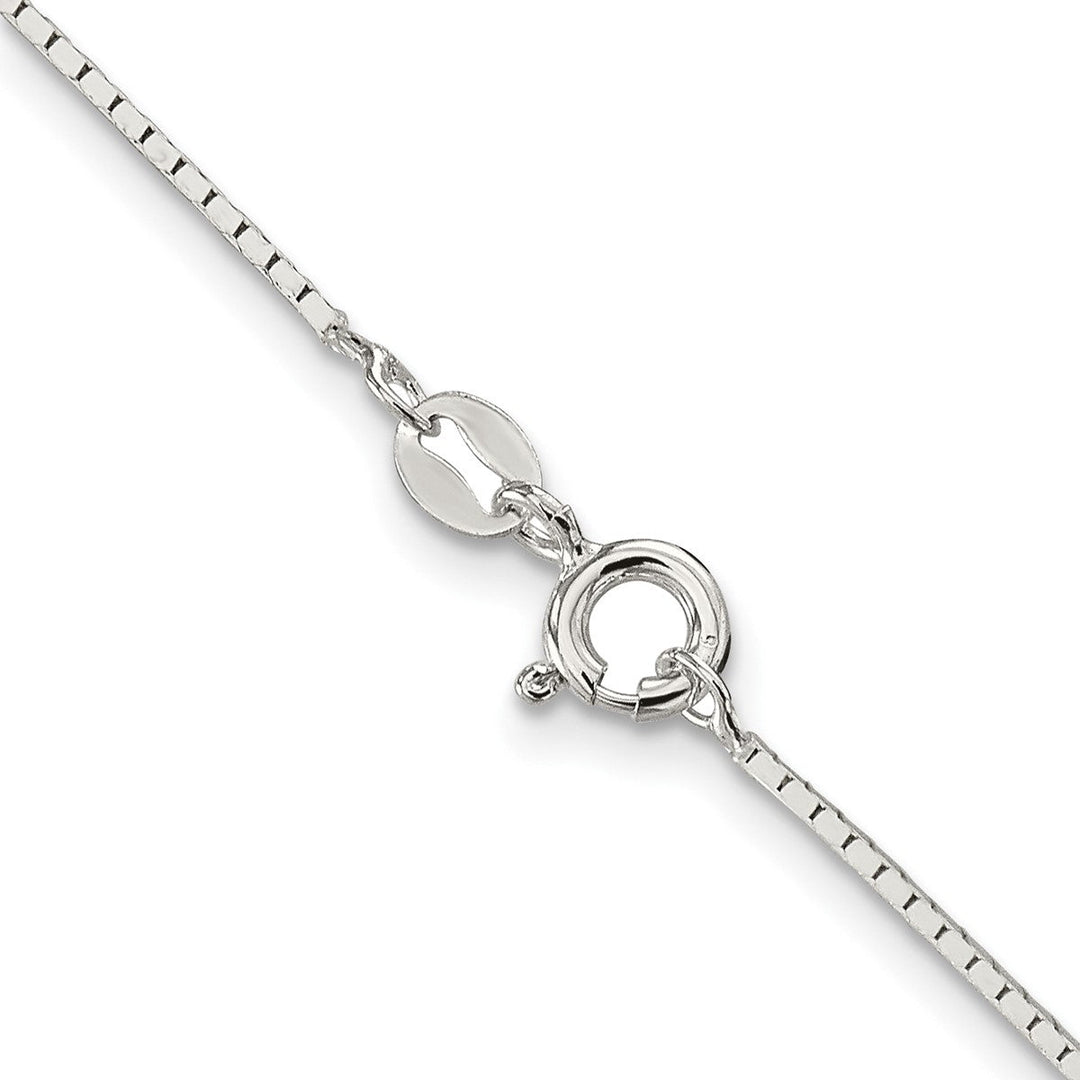 Sterling Silver 1mm Box Necklaces, 18
