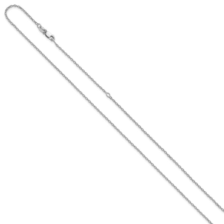 Sterling Silver 1mm Cable Chain, 16" - Chain - Design Jewellers Edmonton