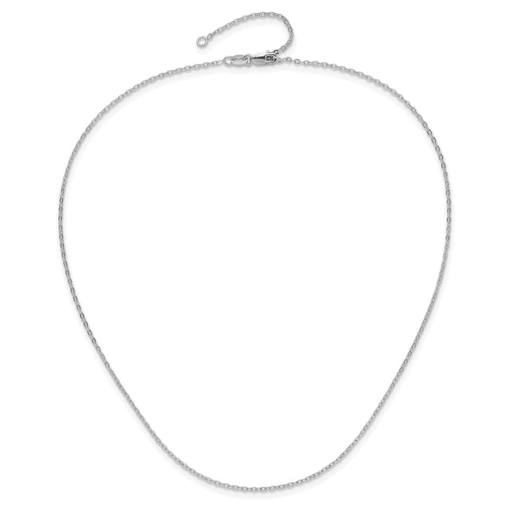 Sterling Silver 1mm Cable Chain, 16" - Chain - Design Jewellers Edmonton