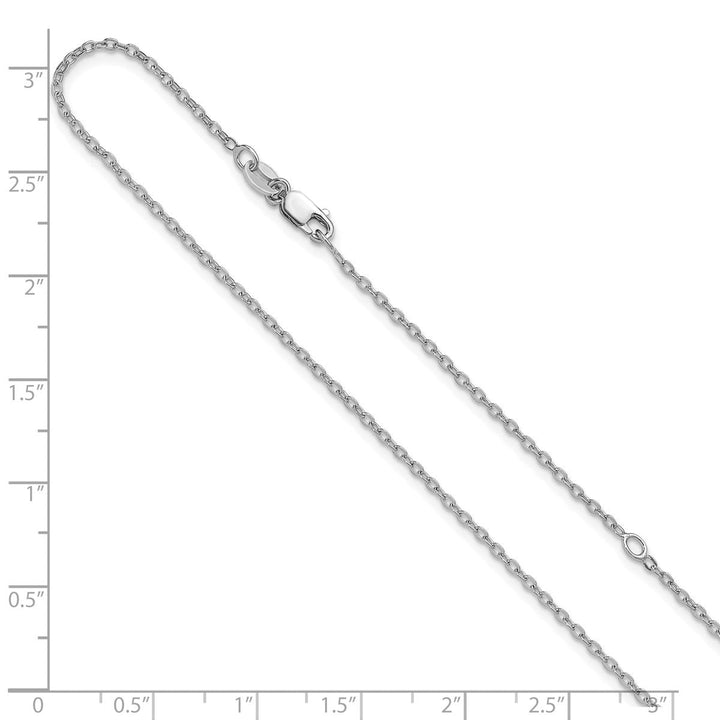 Sterling Silver 1mm Cable Chain, 16" - Chain - Design Jewellers Edmonton