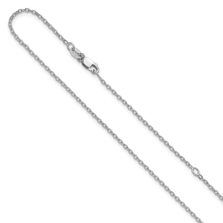 Sterling Silver 1mm Cable Chain, 16" - Chain - Design Jewellers Edmonton
